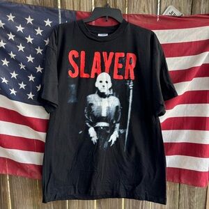 Vintage 98-99 SLAYER" Diabolvs" in Musika World Tour T-shirt Size XL